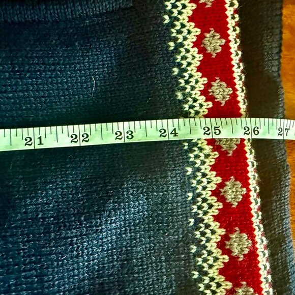 ICEWEAR NEWLined 100% Worsted Icelandic Wool Bergen Nordic Sweater, Med. RT $293 - Picture 8 of 10